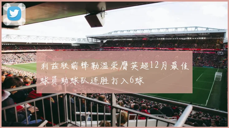 利兹联前锋勒温荣膺英超12月最佳球员助球队连胜打入6球